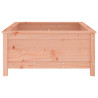 Jardinera madera maciza de abeto Douglas 82.5x82.5x39 cm 5