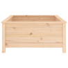 Jardinera madera maciza de pino 82.5x82.5x39 cm 4