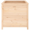 Jardinera madera maciza de pino 82.5x82.5x78 cm 5