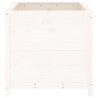Jardinera madera maciza de pino blanco 82.5x82.5x78 cm 5