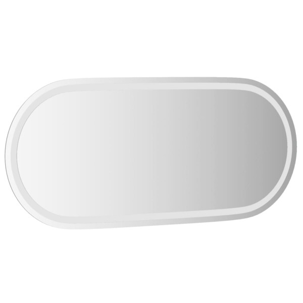 Espelho de banheiro LED oval 100x45 cm M 4