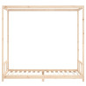 Estrutura de cama infantil 90x200 cm pinho maciço 4