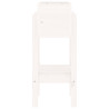 Jardinera madera maciza de pino blanco 62x30x69 cm 5
