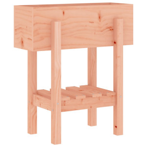 Jardinera madera maciza de abeto Douglas 62x30x69 cm H