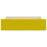 Cajones de cama 2 uds madera ingeniería y terciopelo amarillo 4
