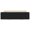 Cajones de cama 2 uds madera de ingeniería y terciopelo negro 4