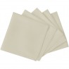 Guardanapos de jantar 25 pcs 50x50 cm creme 2