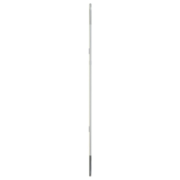 Espejo de pared ovalado plateado 70x30 cm M 4