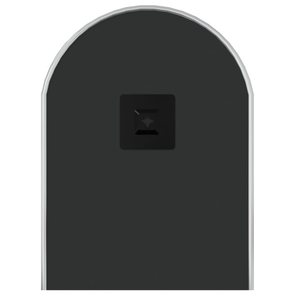 Espelho de parede 60x25 cm oval prateado M 5