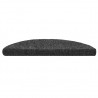 Alfombrilla escaleras 15ud tela punzonada gris oscuro 56x17x3cm 4