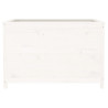 Arriate elevado de jardín madera de pino blanco 119.5x82.5x78cm 5