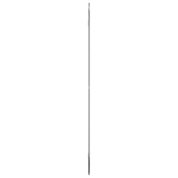 Espejo de pared plateado 80x50 cm M 4