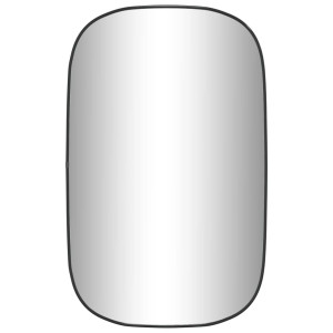 Espelho de parede 80x50 cm preto H