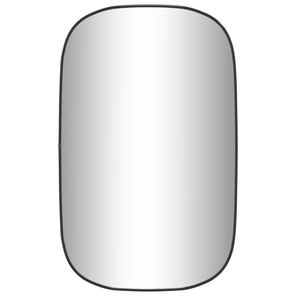 Espejo de pared negro 80x50 cm M 2