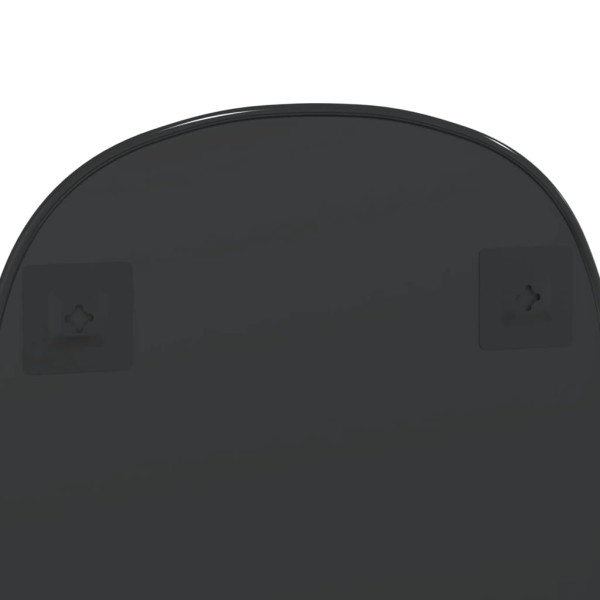 Espejo de pared negro 60x40 cm M 5