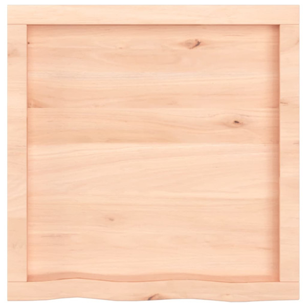 Tampo de mesa 60x60x(2-4) cm carvalho maciço não tratado M 4