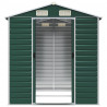 Cobertizo de jardín acero galvanizado verde 191x215x198 cm 5