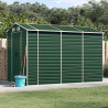 Abrigo de jardim 191x300x198 cm aço galvanizado verde 1