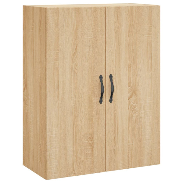 Armario de pared madera ingeniería roble Sonoma 69.5x34x90 cm M 2
