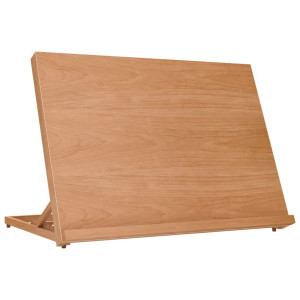 Caballete de sobremesa madera maciza de haya 65x48x7 cm H