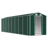 Abrigo de jardim 191x725x198 cm aço galvanizado verde 3