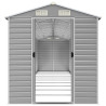 Abrigo de jardim 191x895x198 cm aço galvanizado cinzento-claro 5