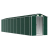 Abrigo de jardim 191x810x198 cm aço galvanizado verde 3