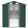 Abrigo de jardim 191x980x198 cm aço galvanizado verde 5