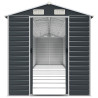 Abrigo de jardim 191x980x198 cm aço galvanizado antracite 5