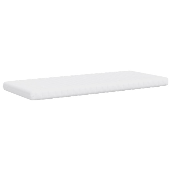 Colchão de espuma 80x200 cm 7 zonas dureza 20 ILD branco M 3
