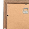 Moldura para 10 (10x15 cm) fotografias MDF castanho-claro 5
