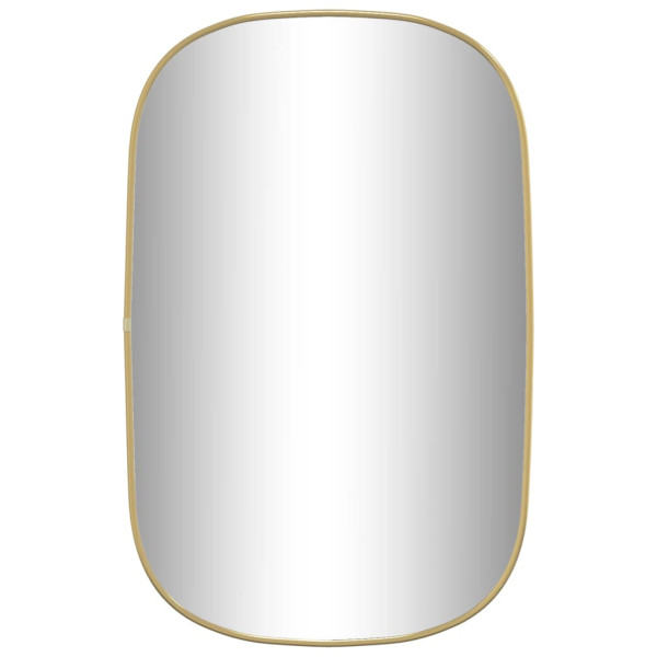 Espelho de parede 70x45 cm dourado M 2