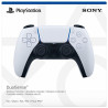 Gamepad SONY PS5 Dualsense blanco 5