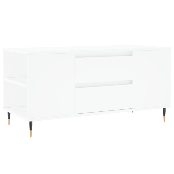 Mesa de centro 102x44.5x50 cm derivados de madeira branco M 2