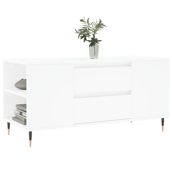 Mesa de centro 102x44.5x50 cm derivados de madeira branco M 3