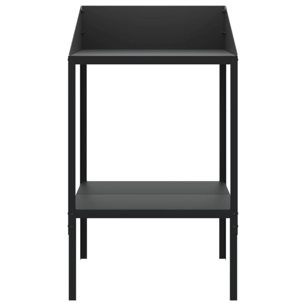 Soporte de plantas acero galvanizado antracita 56.5x54.5x100 cm M 3