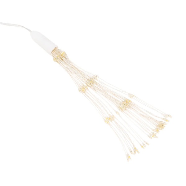 Luces de Navidad de estrellas 140 LED blanco frío 17 cm M 5