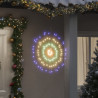 Iluminação estrelar p/ Natal 140 luzes LED 17 cm multicor 1