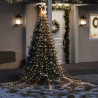 Luces para árbol de Navidad 320 LEDs blanco cálido 375 cm 1