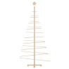 Árbol de Navidad de madera de adorno madera maciza pino 180 cm 3