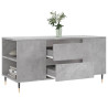 Mesa de centro madera ingeniería gris hormigón 102x44.5x50 cm 4