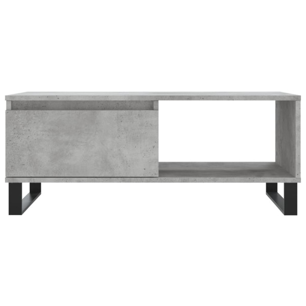 Mesa de centro 90x50x36.5 cm derivados madeira cinzento cimento M 5