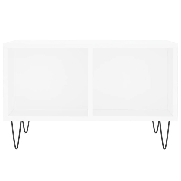 Mesa de centro 60x50x36.5 cm derivados de madeira branco M 4