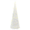 Árvore de Natal artificial pop-up 200 LEDs brancos 210 cm 5