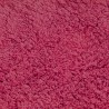 Conjunto de alfombrillas de baño de tela 3 piezas fucsia 2