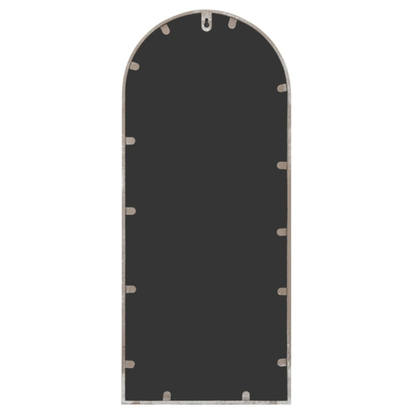 Espelho de jardim p/ uso exterior ferro 100x45 cm cor de areia M 4