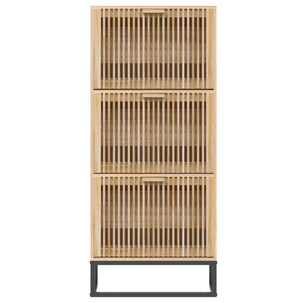 Mueble zapatero madera contrachapada 52x25x120 cm M 4