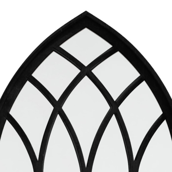 Espejo hierro negro para uso interior 100x45 cm M 5