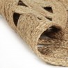 Tapete artesanal em juta trançada 90 cm 2