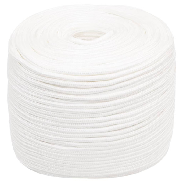 Corda de barco 8 mm 500 m polipropileno branco M 2